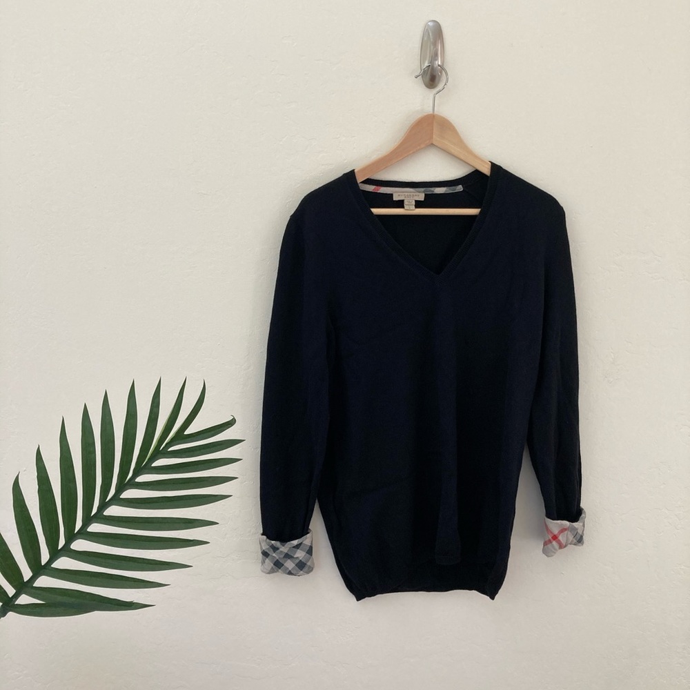 Burberry Brit classic v-neck sweater